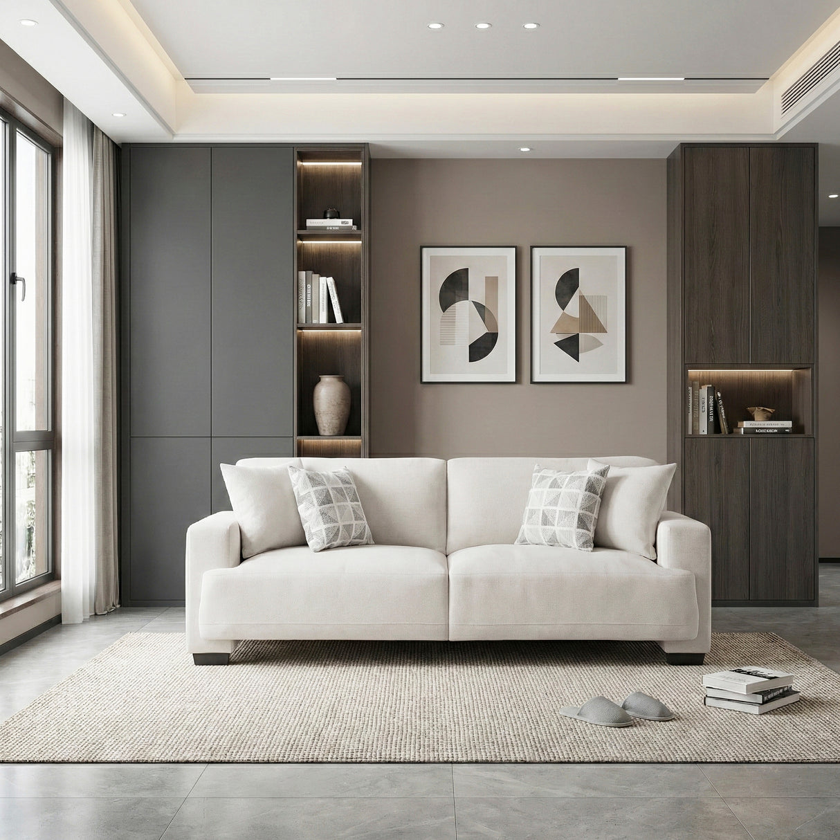 Cove Beige Sofa from Homelegance - Luna Furniture