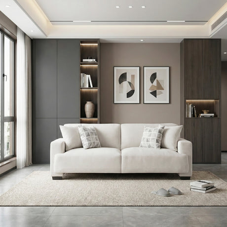 Everly Taupe Chair from Homelegance - Luna Furniture