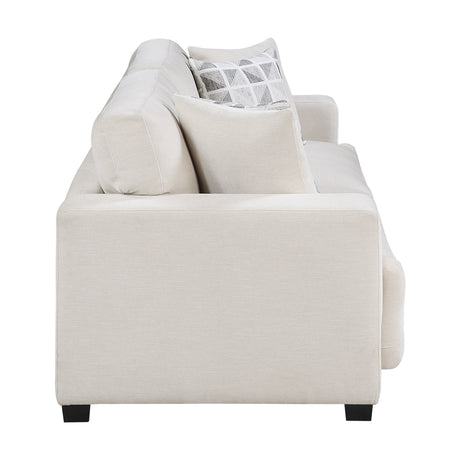 Everly Taupe Chair from Homelegance - Luna Furniture