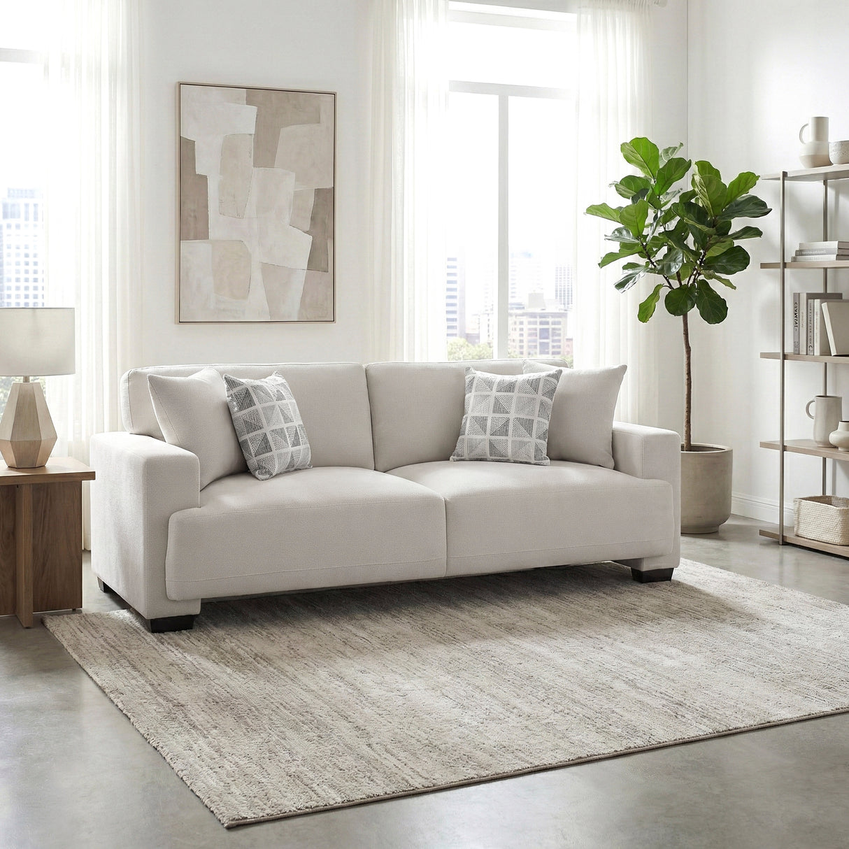Cove Beige Sofa from Homelegance - Luna Furniture
