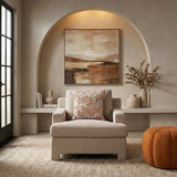 Everly Taupe Chair from Homelegance - Luna Furniture