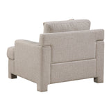 Everly Taupe Chair from Homelegance - Luna Furniture