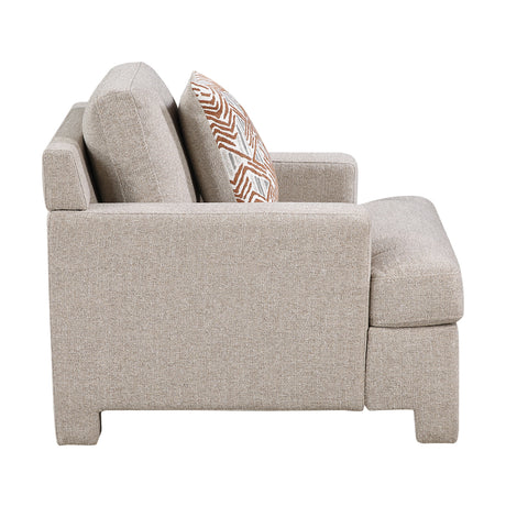 Everly Taupe Living Room Set from Homelegance - Luna Furniture