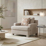 Everly Taupe Chair from Homelegance - Luna Furniture
