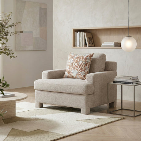 Everly Taupe Chair from Homelegance - Luna Furniture