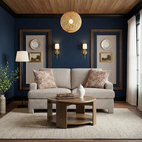 Everly Taupe Chair from Homelegance - Luna Furniture