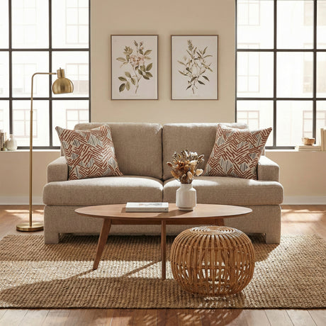 Everly Taupe Chair from Homelegance - Luna Furniture