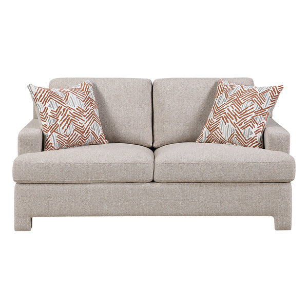 Everly Taupe Loveseat
