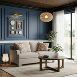 Everly Taupe Chair from Homelegance - Luna Furniture