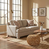 Everly Taupe Chair from Homelegance - Luna Furniture
