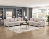 Everly Taupe Chair from Homelegance - Luna Furniture