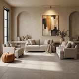 Everly Taupe Chair from Homelegance - Luna Furniture