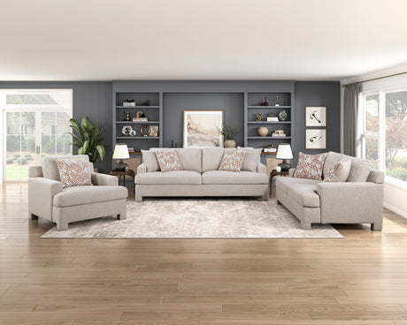 Everly Taupe Living Room Set from Homelegance - Luna Furniture