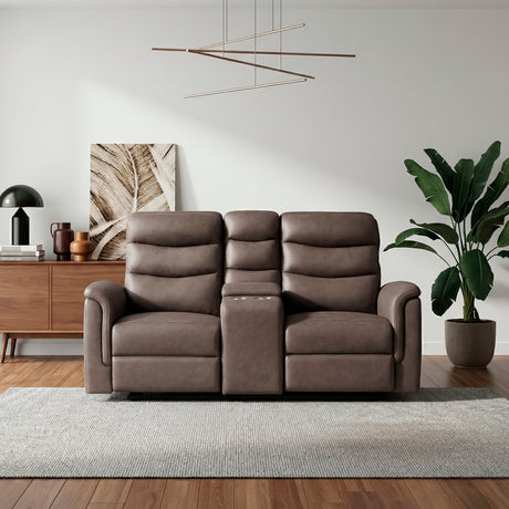 Metric Brown 2-Piece Reclining Living Room Set from Homelegance - Luna Furniture
