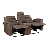 Metric Brown 2-Piece Reclining Living Room Set from Homelegance - Luna Furniture