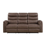 Metric Brown 2-Piece Reclining Living Room Set from Homelegance - Luna Furniture