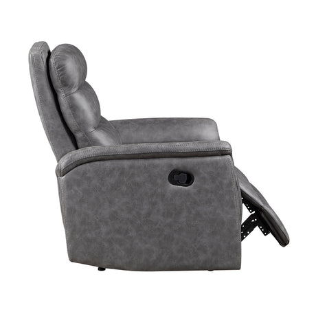 Metric Gray Reclining Living Room Set from Homelegance - Luna Furniture