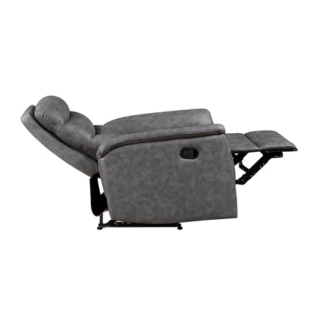 Metric Gray Reclining Living Room Set from Homelegance - Luna Furniture