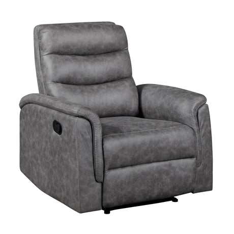 Metric Gray Reclining Living Room Set from Homelegance - Luna Furniture