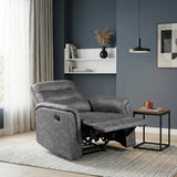 Metric Gray Reclining Chair from Homelegance - Luna Furniture