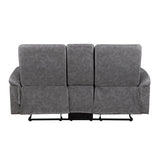 Metric Gray 2-Piece Reclining Living Room Set from Homelegance - Luna Furniture
