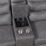 Metric Gray 2-Piece Reclining Living Room Set from Homelegance - Luna Furniture
