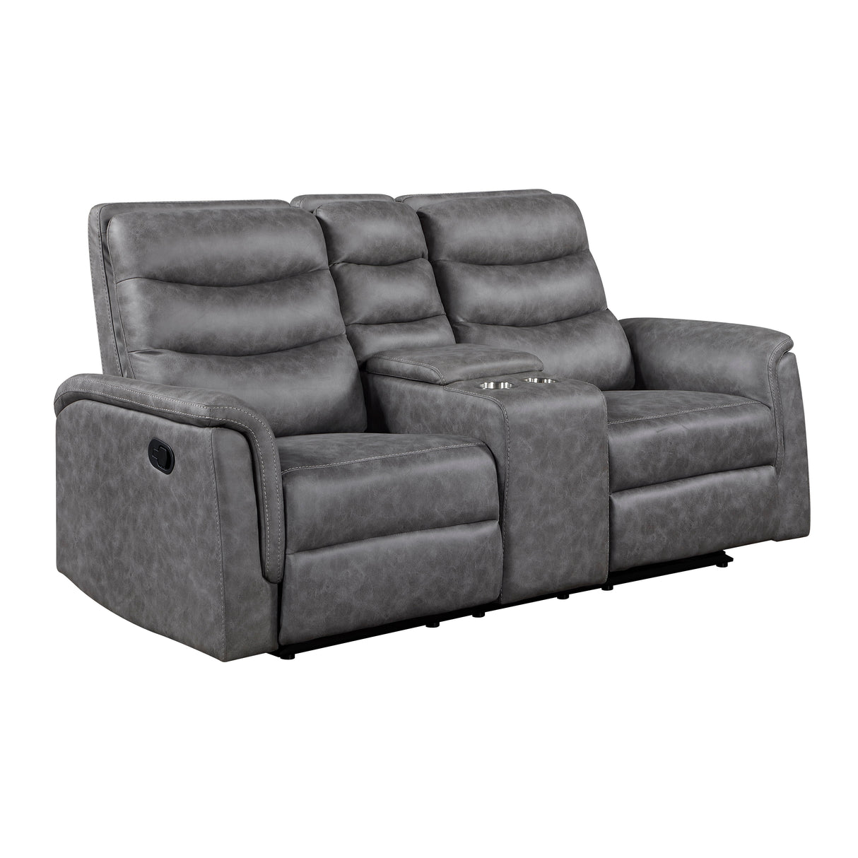 Metric Gray 2-Piece Reclining Living Room Set from Homelegance - Luna Furniture