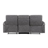 Metric Gray 2-Piece Reclining Living Room Set from Homelegance - Luna Furniture