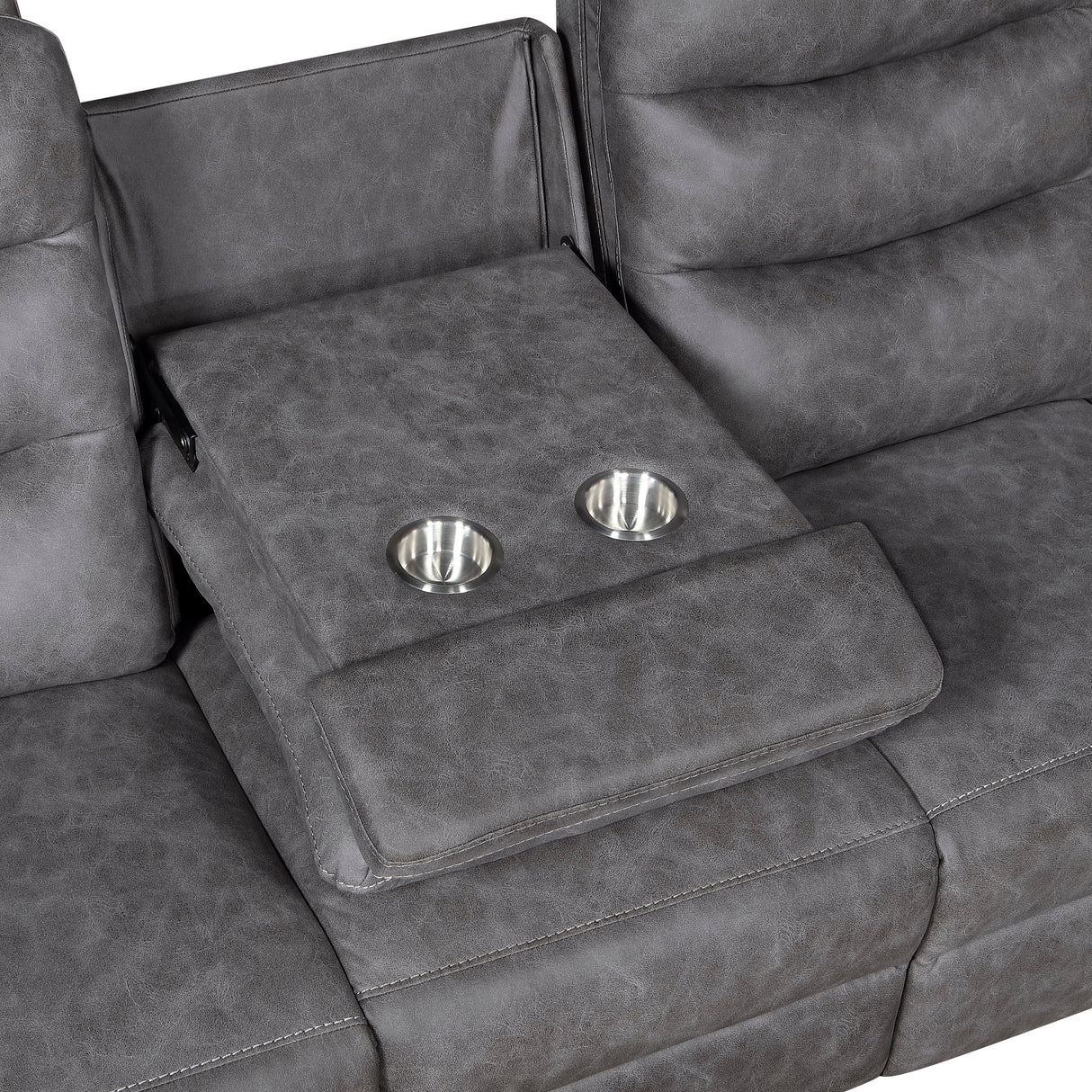 Metric Gray 2-Piece Reclining Living Room Set from Homelegance - Luna Furniture