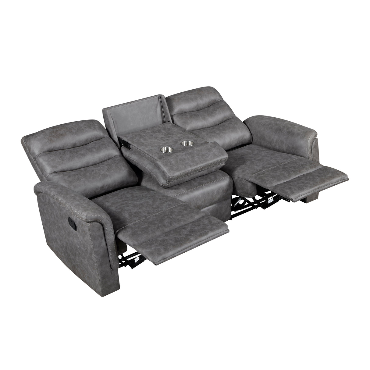 Metric Gray 2-Piece Reclining Living Room Set from Homelegance - Luna Furniture