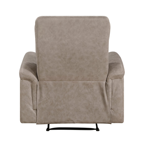 Metric Taupe Reclining Living Room Set from Homelegance - Luna Furniture
