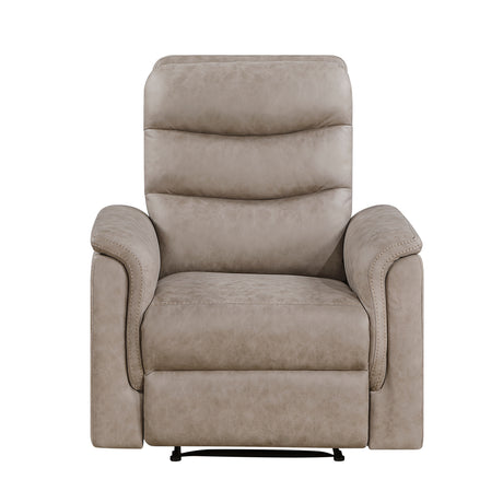 Metric Taupe 3-Piece Reclining Living Room Set from Homelegance - Luna Furniture
