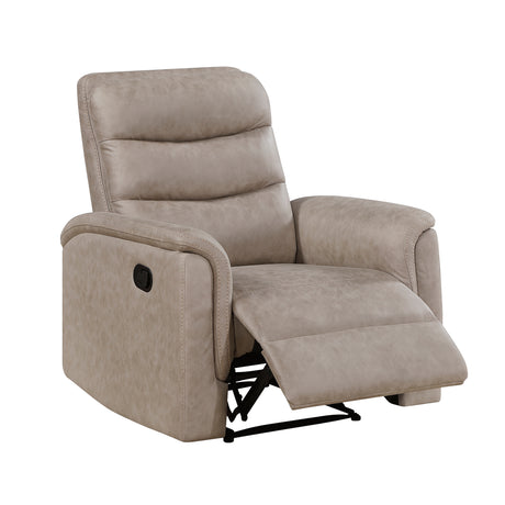 Metric Taupe Reclining Living Room Set from Homelegance - Luna Furniture