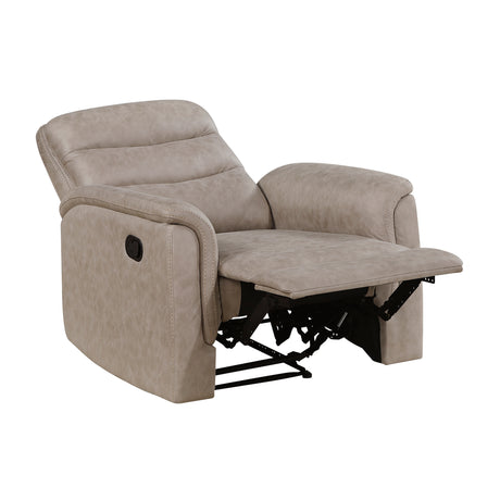 Metric Taupe Reclining Living Room Set from Homelegance - Luna Furniture