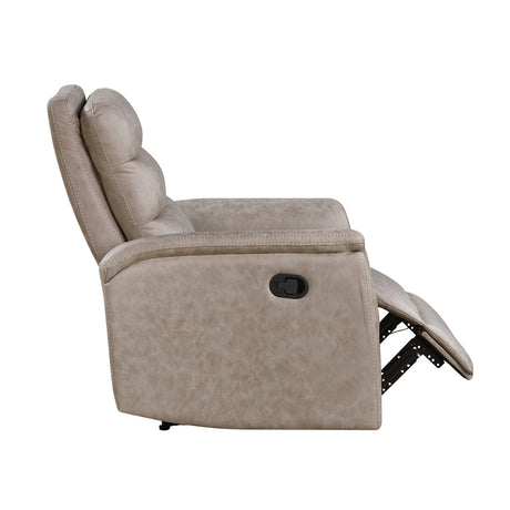 Metric Taupe Reclining Living Room Set from Homelegance - Luna Furniture