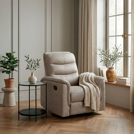 Metric Taupe Reclining Living Room Set from Homelegance - Luna Furniture
