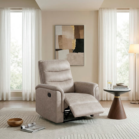 Metric Taupe Reclining Living Room Set from Homelegance - Luna Furniture