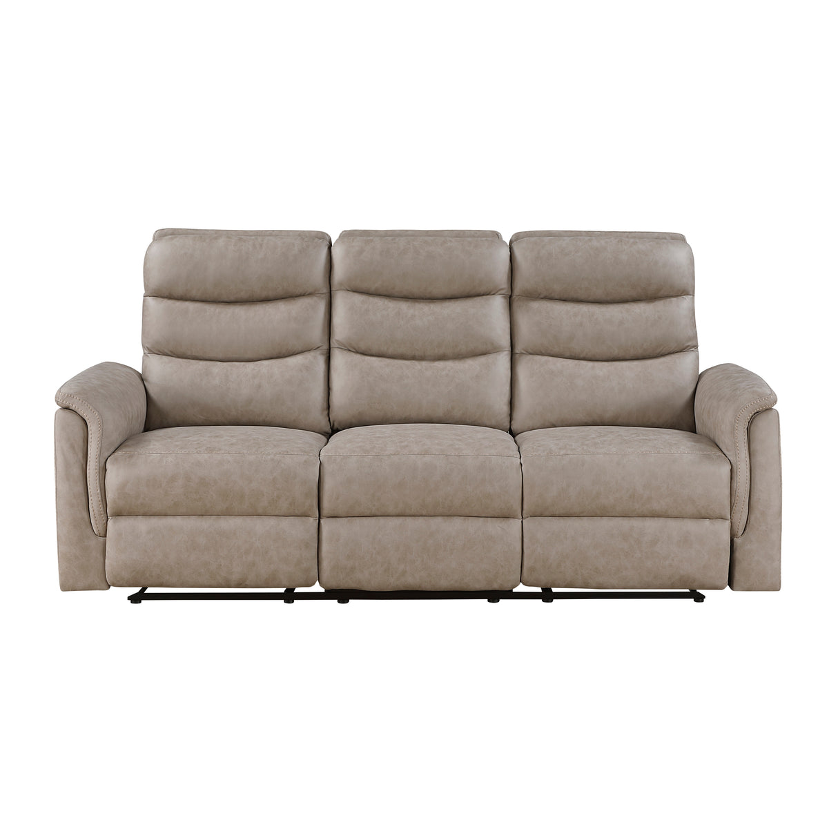 Metric Taupe 2-Piece Reclining Living Room Set from Homelegance - Luna Furniture