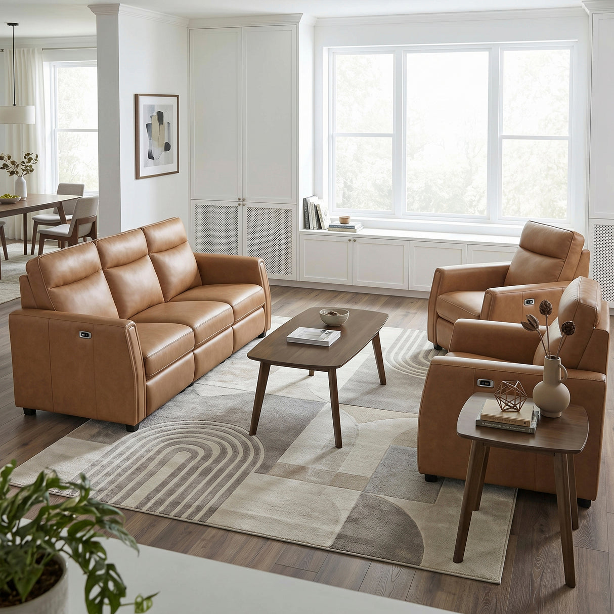 8368BRW-3A1PW* from Homelegance - Luna Furniture