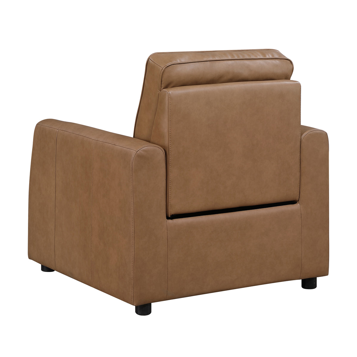 Equinox Brown Power Reclining Chair with Rounded Track Arms from Homelegance - Luna Furniture