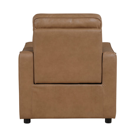 Equinox Brown Curved Track Arms Power Reclining Living Room Set from Homelegance - Luna Furniture