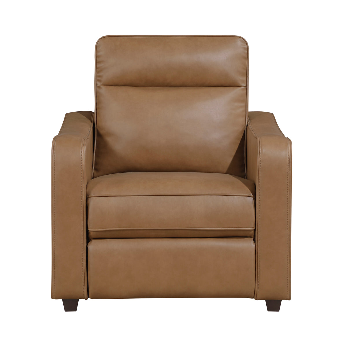 Equinox Brown Power Double Reclining Sofa with Curved Track Arms from Homelegance - Luna Furniture