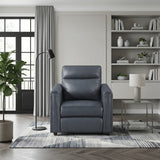 8368NVY-A1PW Power Reclining Chair with Rounded Track Arms from Homelegance - Luna Furniture