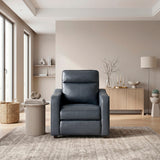 8368NVY-A2PW Power Reclining Chair with Curved Track Arms from Homelegance - Luna Furniture