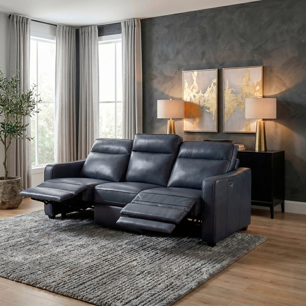 8368NVY-3A2PW* from Homelegance - Luna Furniture