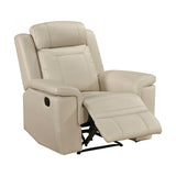 Nest Beige Reclining Living Room Set from Homelegance - Luna Furniture