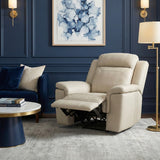 Nest Beige Reclining Chair from Homelegance - Luna Furniture