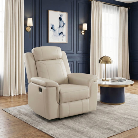 Nest Beige Reclining Chair from Homelegance - Luna Furniture