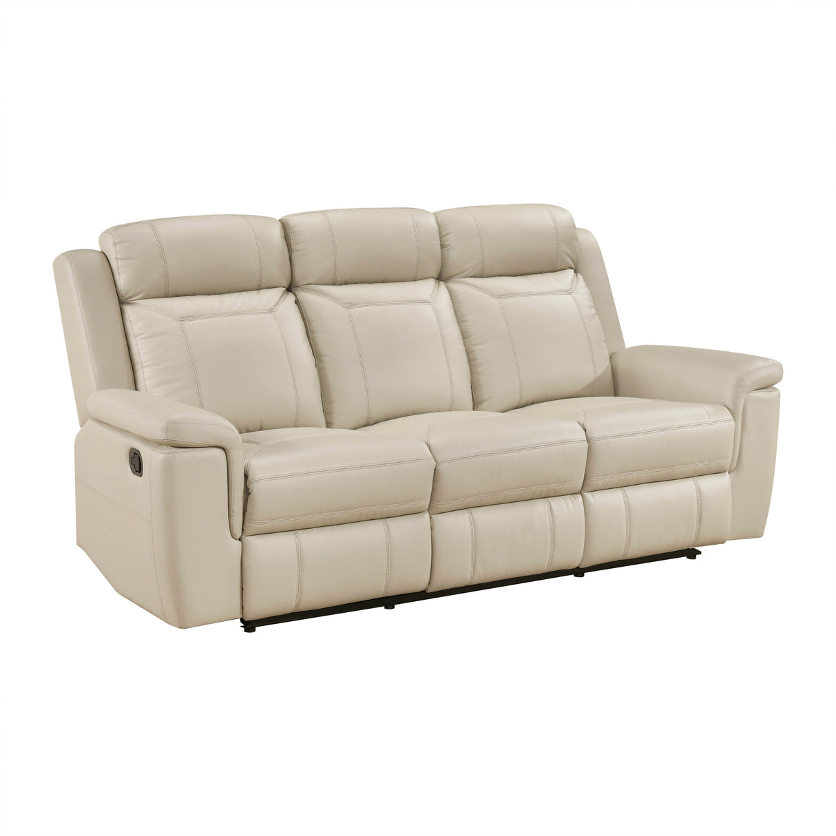Nest Beige Double Reclining Sofa from Homelegance - Luna Furniture
