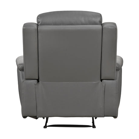 Nest Dark Gray Reclining Living Room Set from Homelegance - Luna Furniture